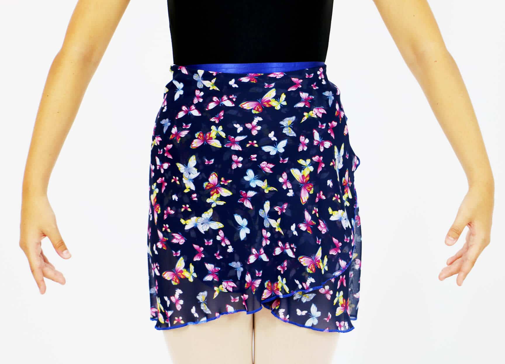 Falda Ballet Mariposas Azul Falda Ballet Mariposas Azul