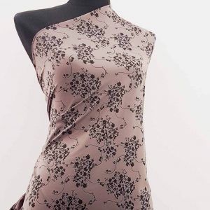 Lycra Floral Night/Grey